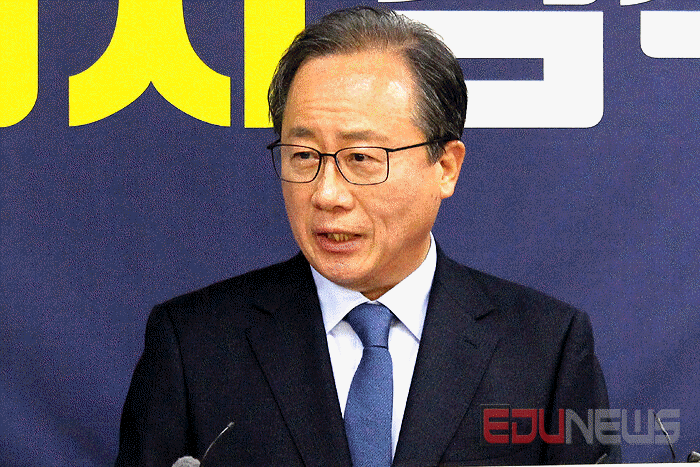 김석준 후보, “하윤수의 아바타인 최윤홍 대행의 출마는 비정상의 극치”-[에듀뉴스]